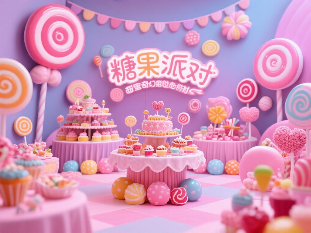 梦幻银糖果派对：开启甜蜜奇幻冒险之旅