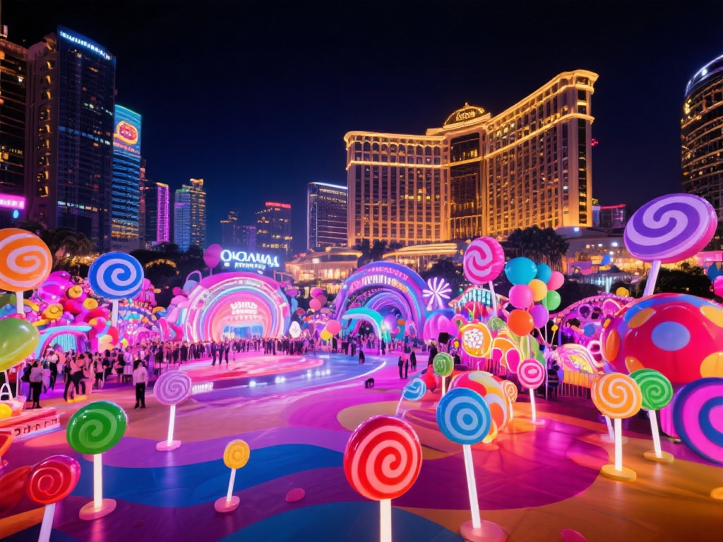 探索奥门金沙糖果派对的梦幻多彩娱乐盛宴