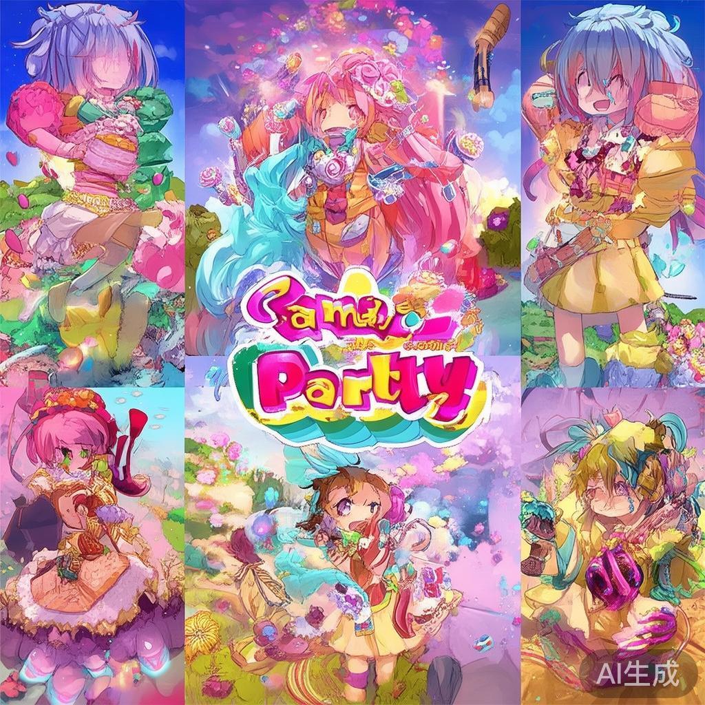 糖果派对动漫：缤纷甜蜜世界中的奇幻冒险与精彩盛宴