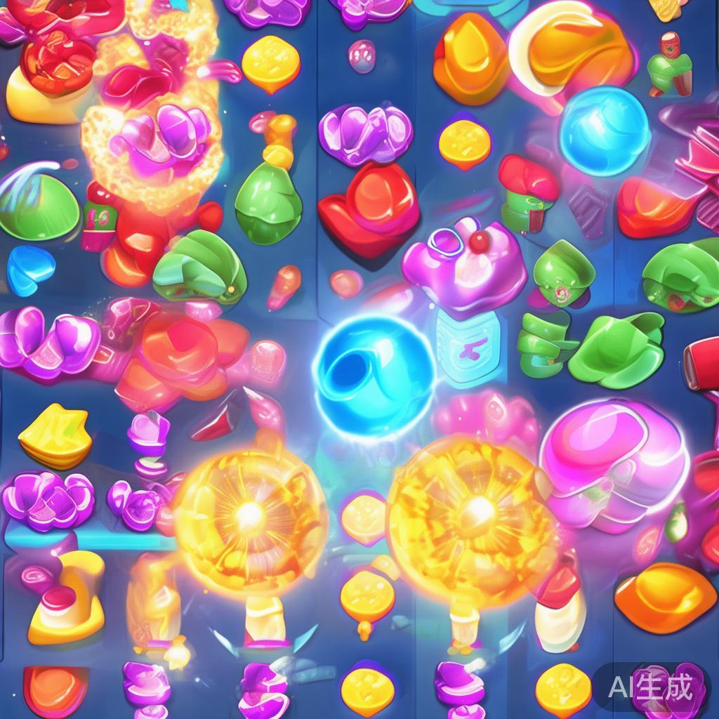 在糖果派对的玩法中，玩家不仅需要具备快速的反应能力