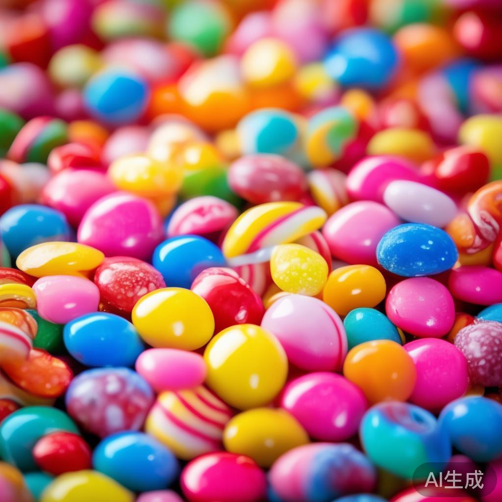 在欢快的氛围中，糖果派对带来了无尽的甜蜜与欢乐。每