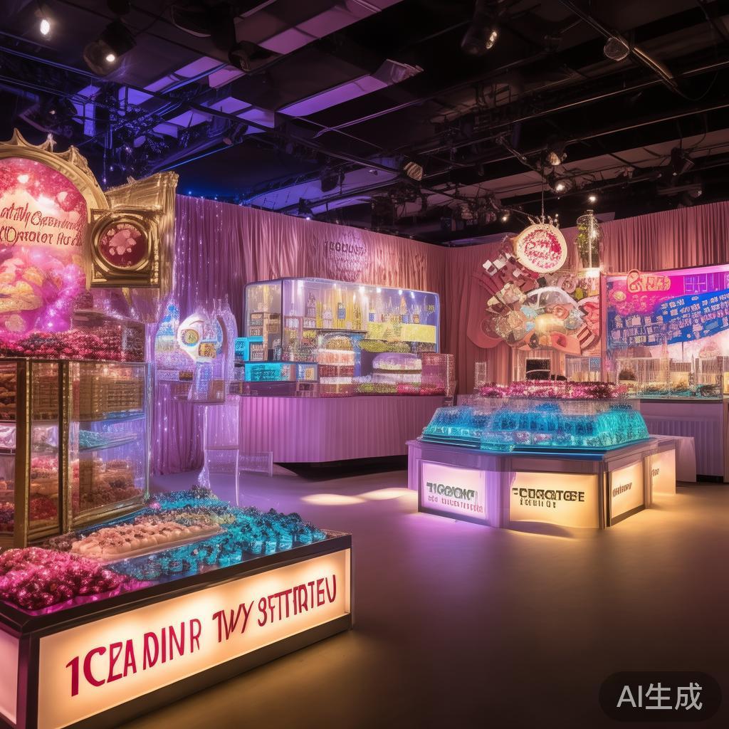 合理的空间布局是派对成功的保障。将会场划分为不同区