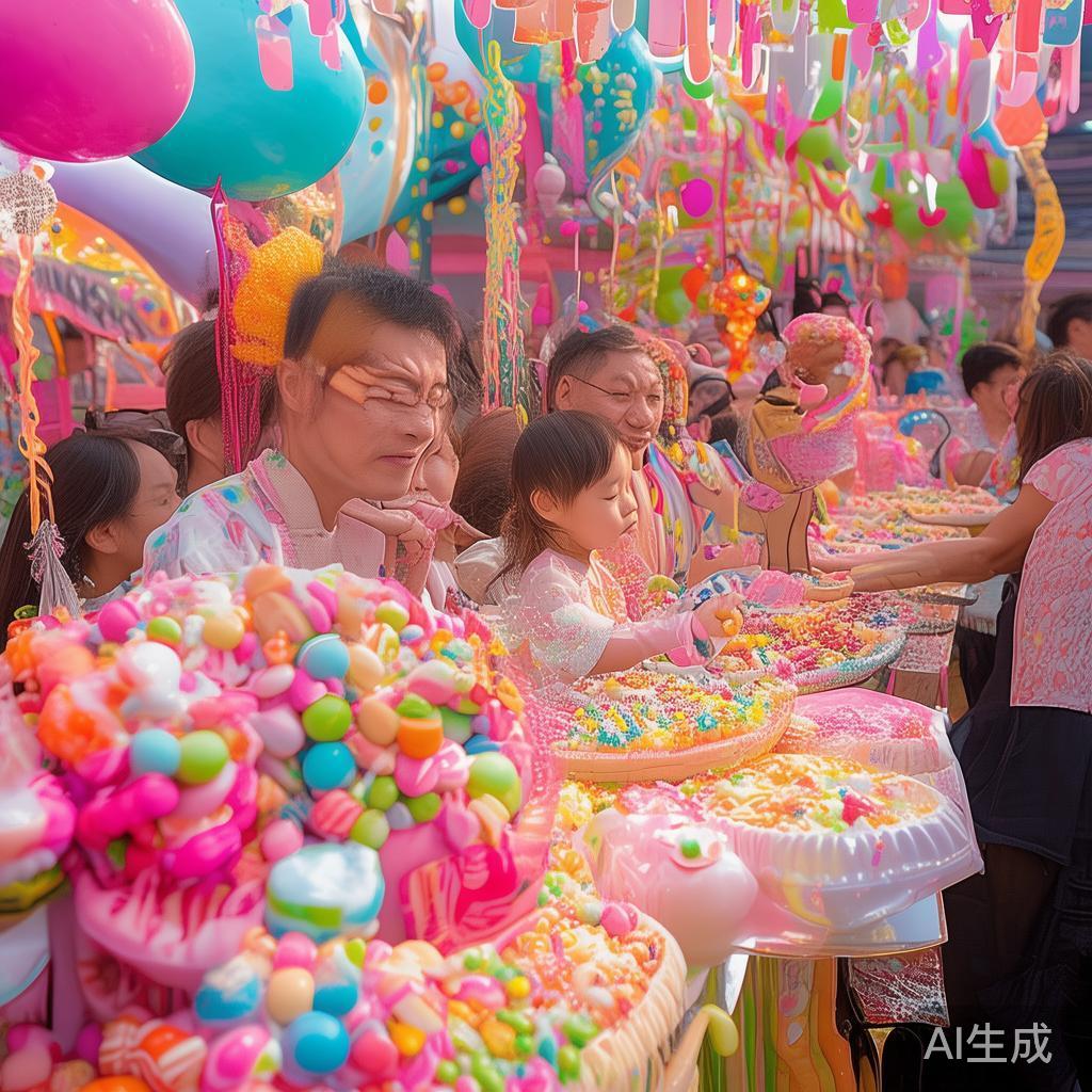 在春意盎然的季节里，武汉迎来了一场别开生面的糖果派