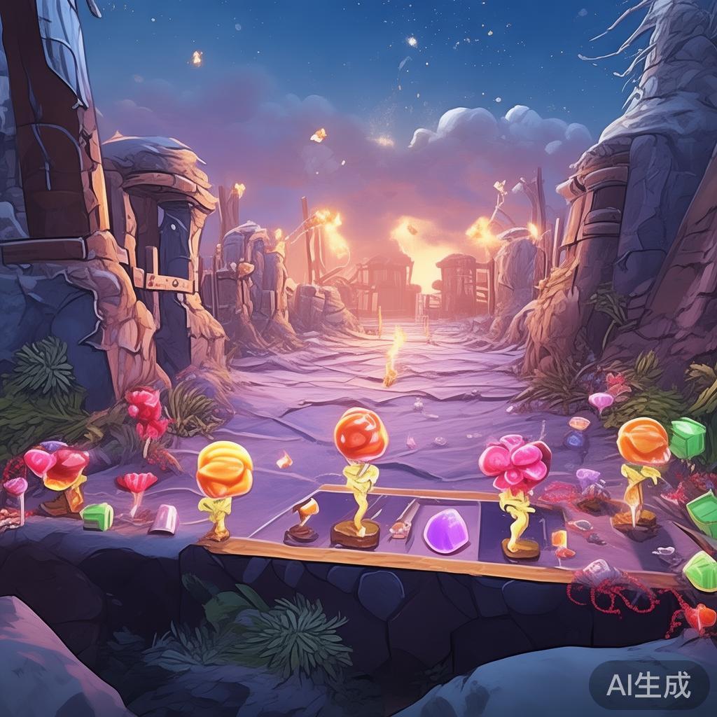 香肠派对S4无线糖果新玩法全面揭秘与攻略分享 一、合理抢占糖果生成点
在游戏初期,优先争夺无线