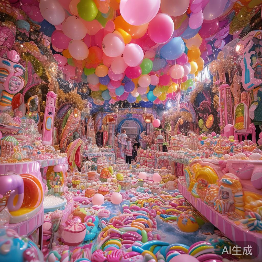 欢乐糖果派对：儿童嘉年华盛典的精彩欢乐时光
